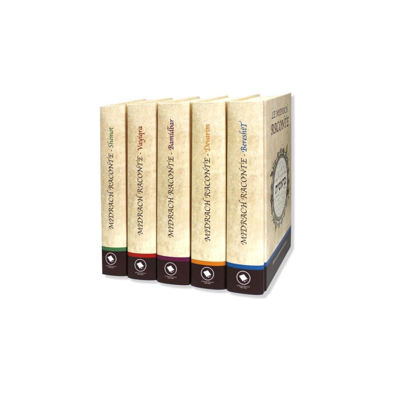 LE MIDRACH RACONTE - 5 VOLUMES